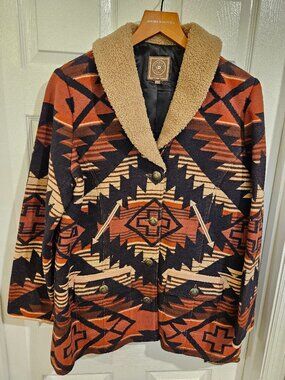 DOUBLE D RANCH BAR X CAR COAT XL